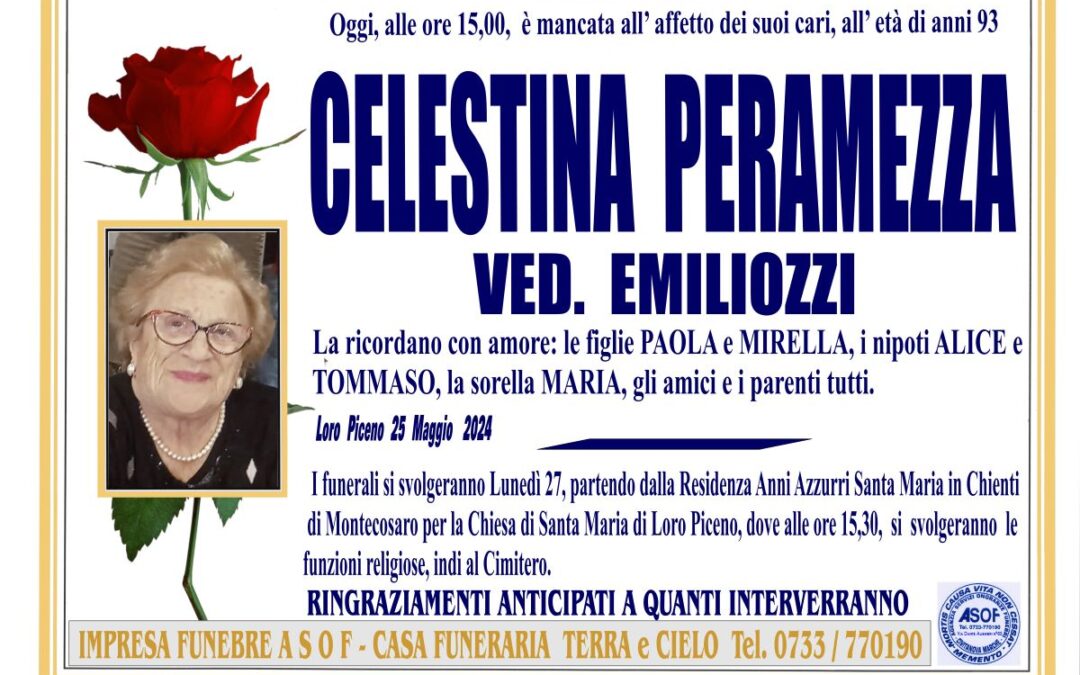 CELESTINA PERAMEZZA